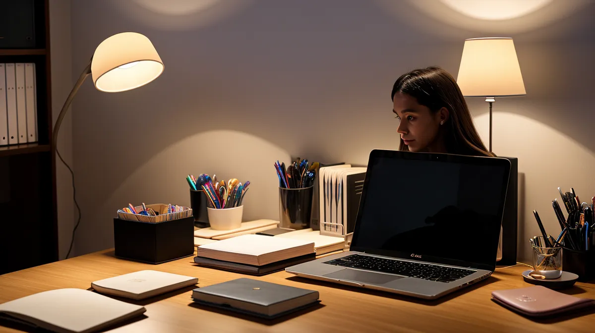 Facebook-Fanpage Datenschutz für Freelancerinnen: Checkliste und Laptop auf dem Schreibtisch